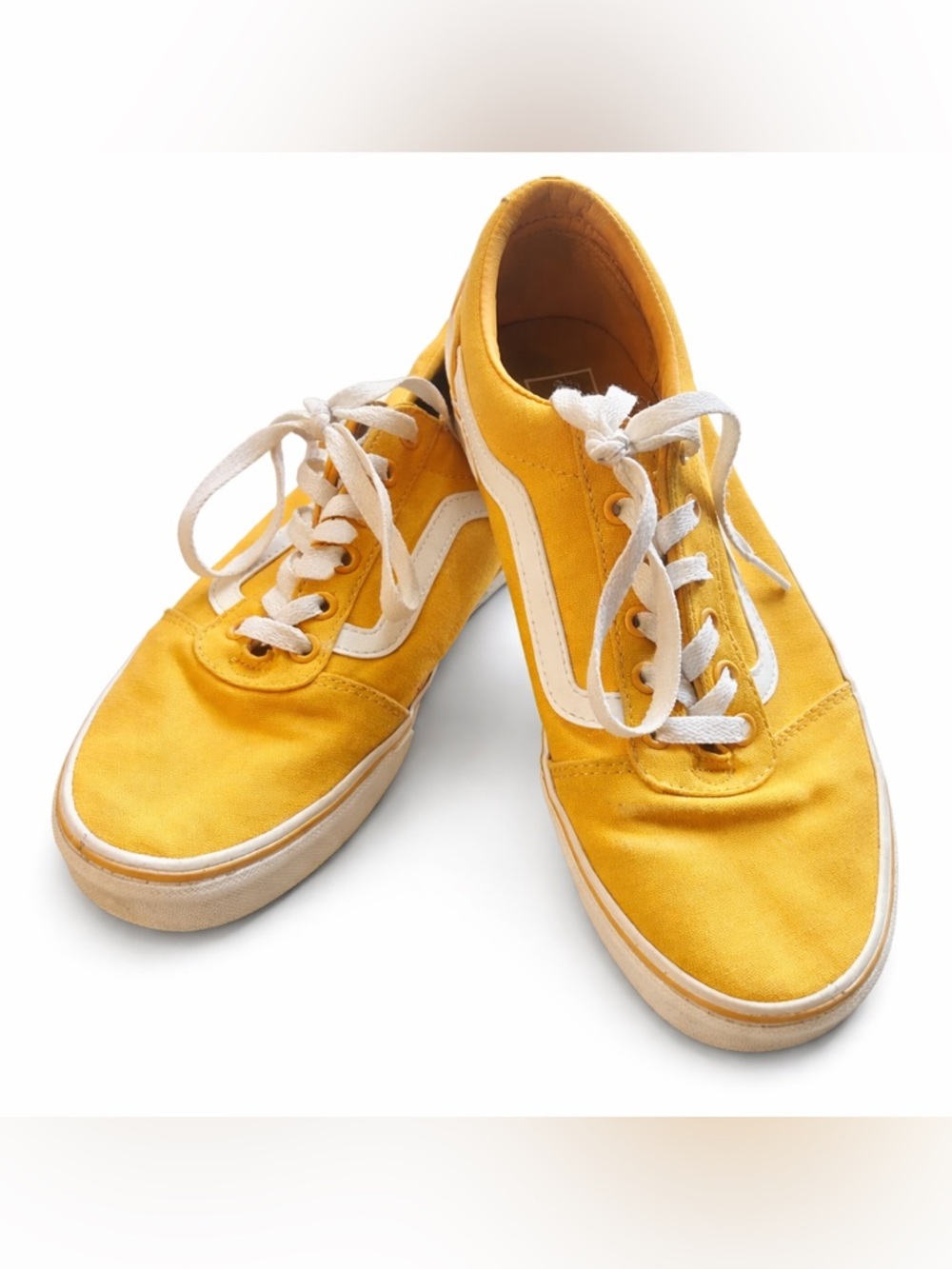 Vans Old Skool Mustard Yellow‎ Sneakers Women’s 10 Canvas Skater